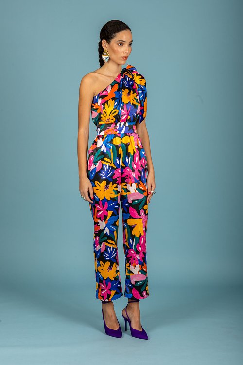 Paolo satin jumpsuit