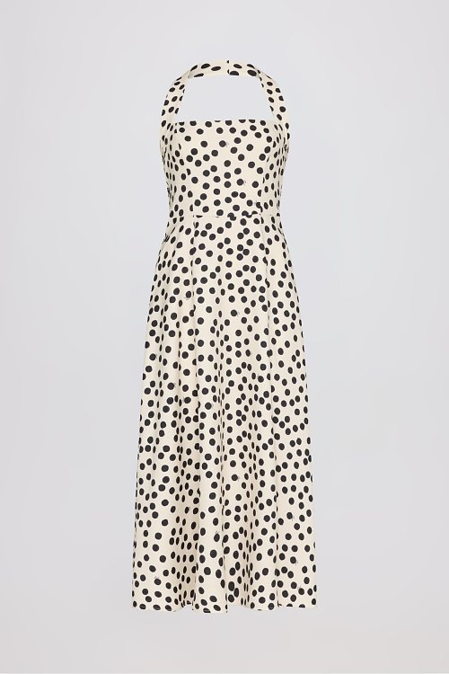 Dream dots midi dress