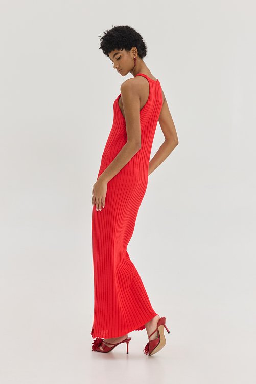 Abby dress red