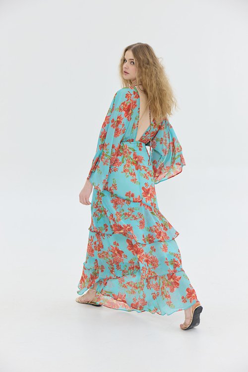 Bari Dress aqua