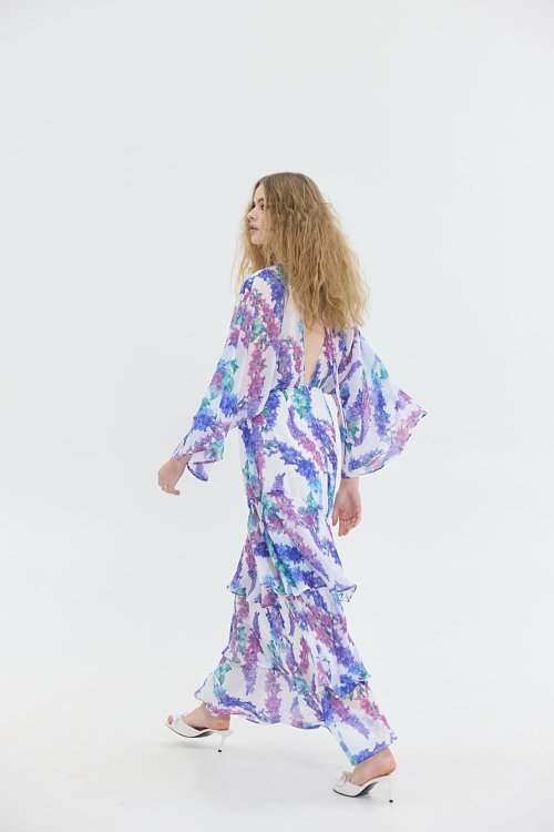 Bari dress white