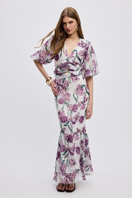Tulipa midi skirt
