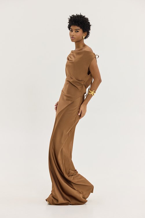 Gold dress chocolate