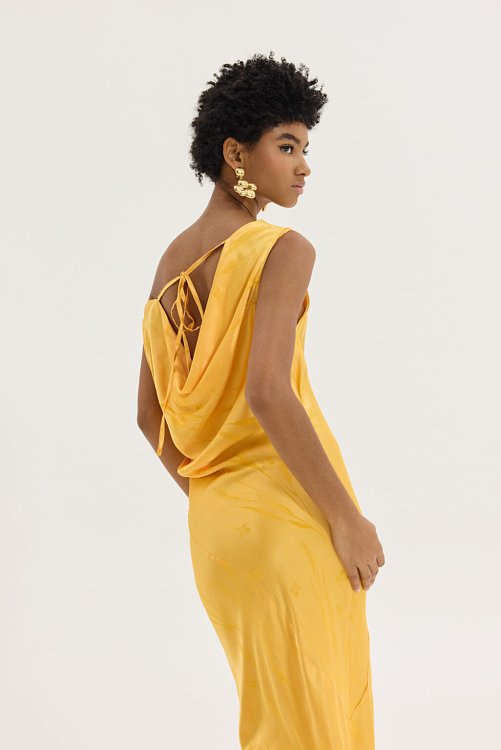 Gold Dress Orange