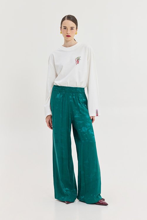 Chad Pants Jacquard Green