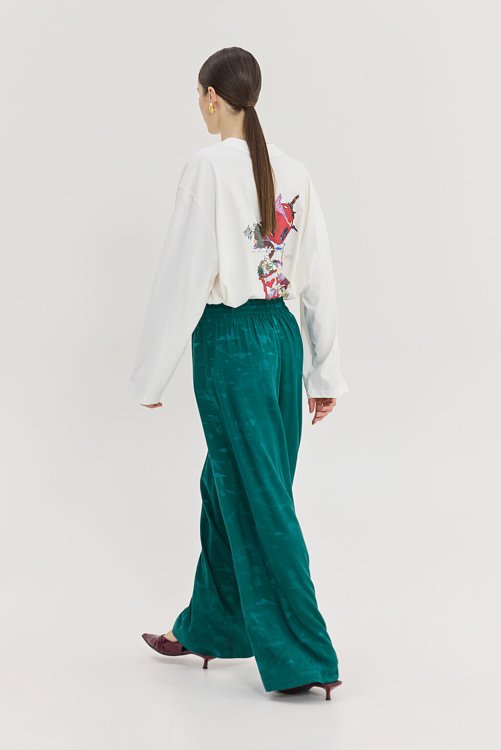 Chad Pants Jacquard Green