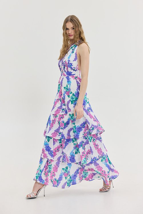 Samer Dress White