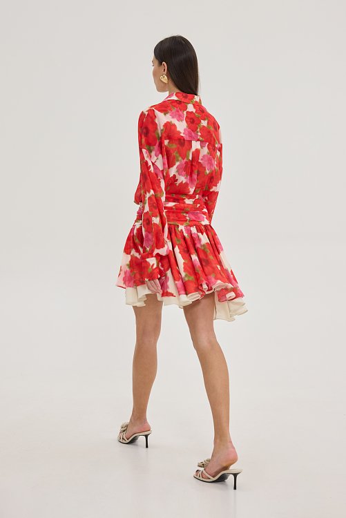 Pinochio Skirt red