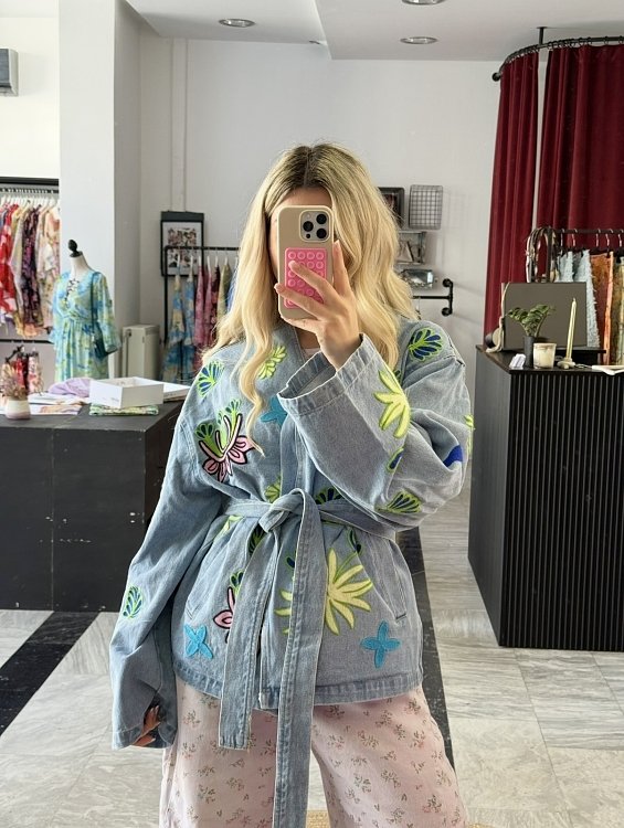 Iria jean jacket