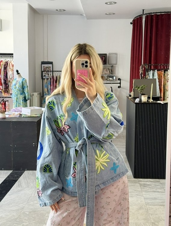 Iria jean jacket