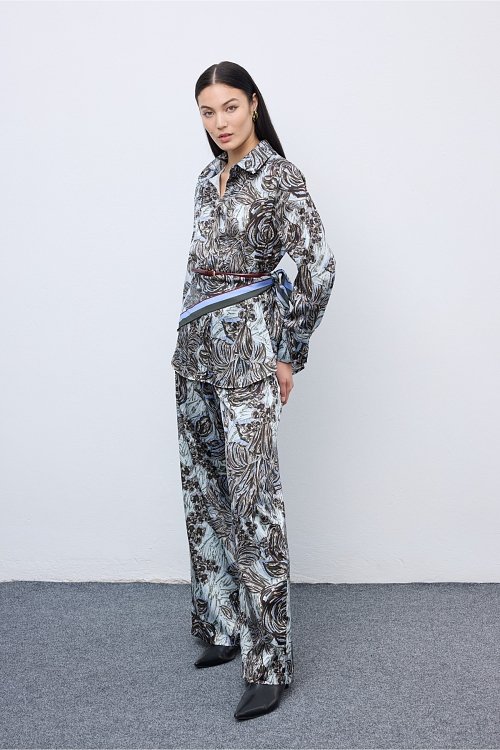 Mosaic Silver Anthesis Pyjama Set