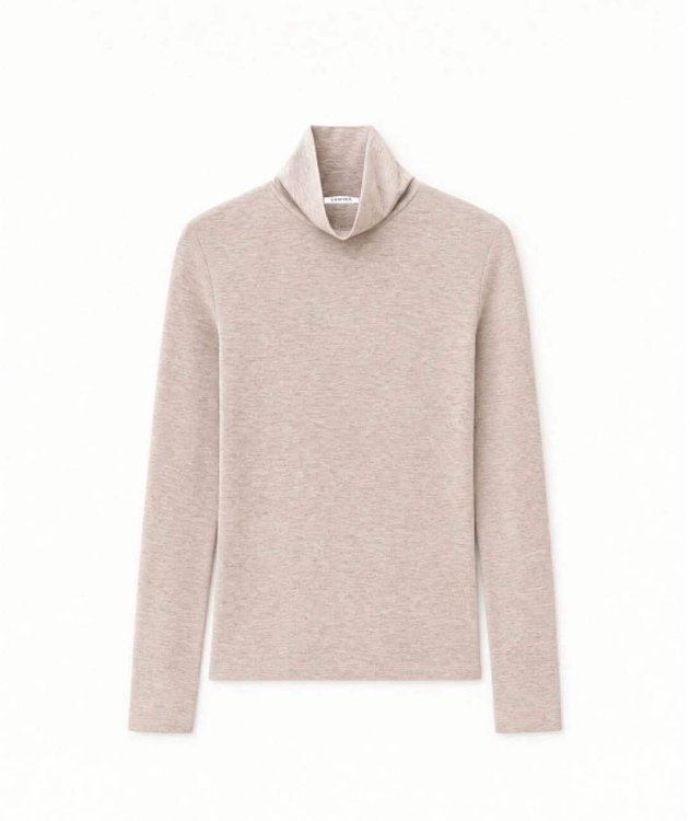 Clementine turtleneck camel
