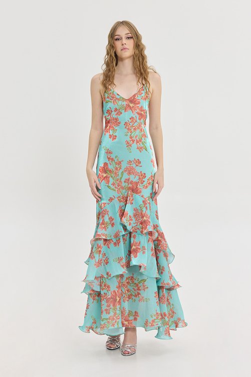 Olsi dress aqua