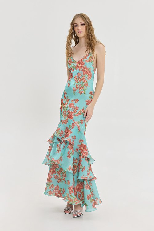 Olsi dress aqua