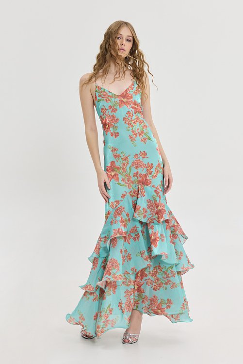 Olsi dress aqua