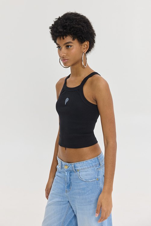 Piera top black
