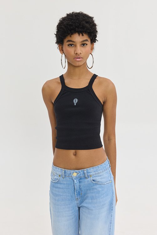 Piera top black