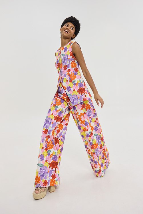 Salem denim pants purple