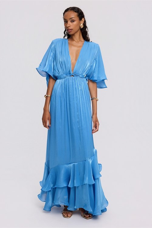 Ocean blue dress