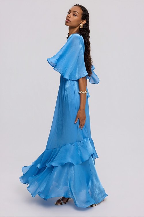 Ocean blue dress