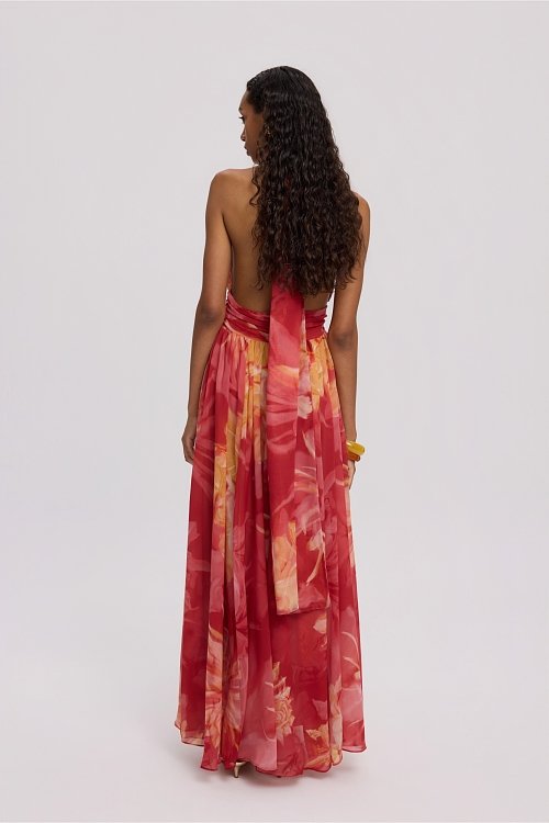 Sunkissed backless dress
