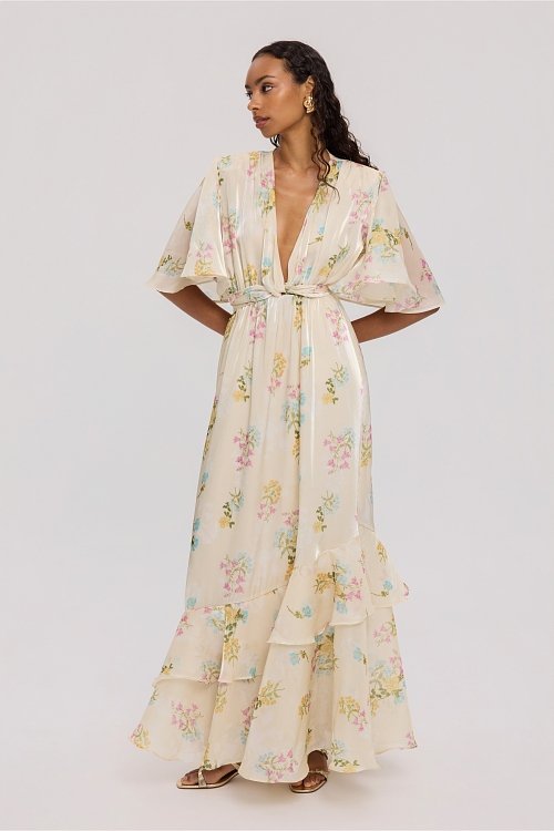 Butter Blossom Long dress