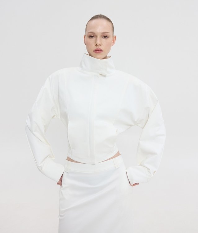 Devon jacket white