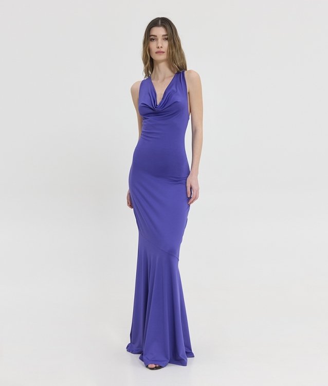 Diane dress purple