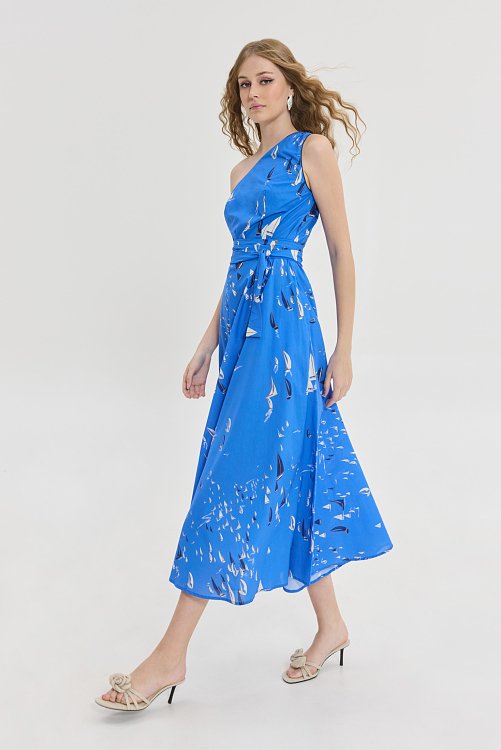 Calliroe Dress Blue
