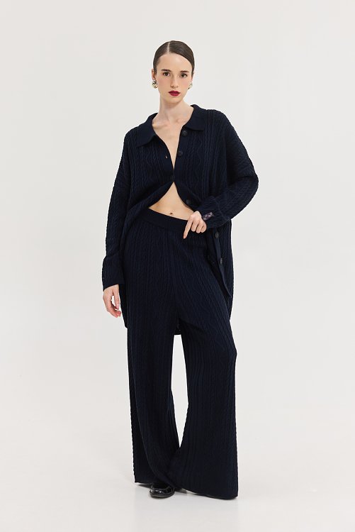 Palermo Knitted Pants Blue