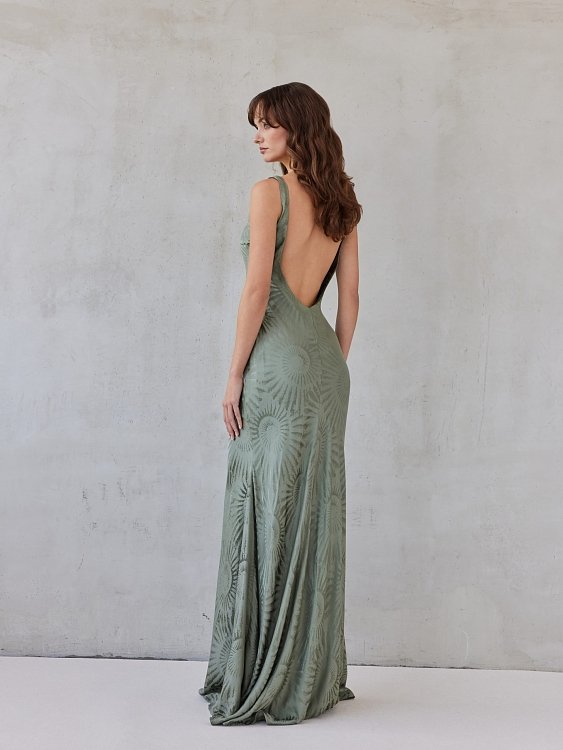 Emeline dress olive