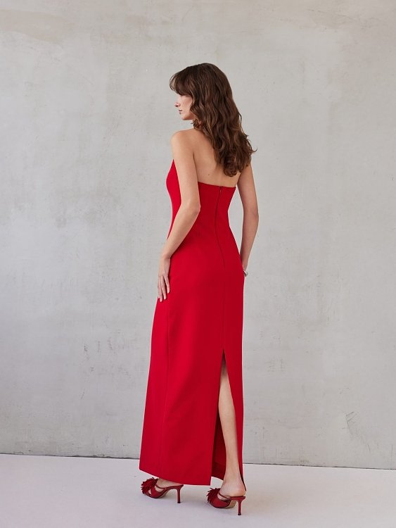 Alba dress passion red