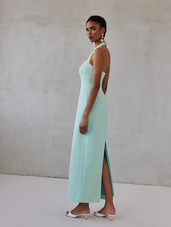 Alba pistachio dress
