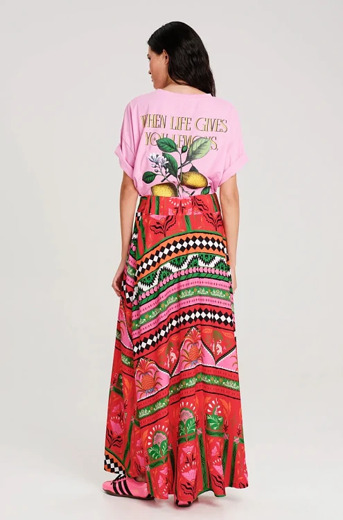 Pina-Colada Long Skirt