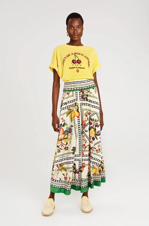 Tutti-Frutti Long Skirt
