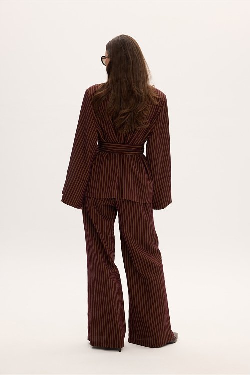 Stripped pyjama set