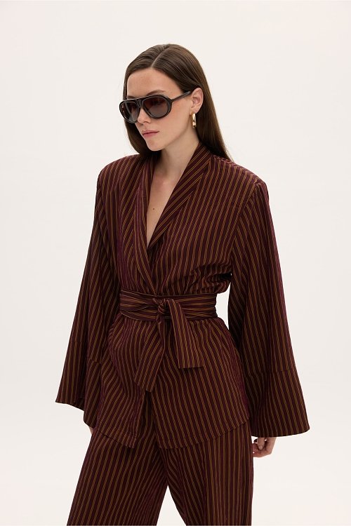 Stripped pyjama set