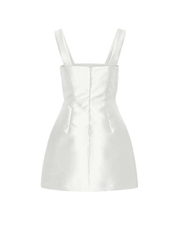 Vasiliki mini dress white