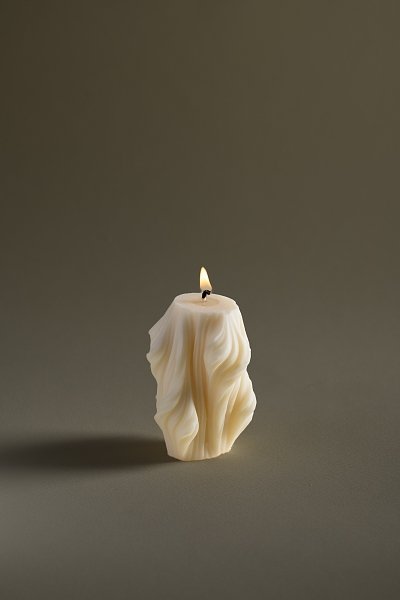 Small Wave Candle