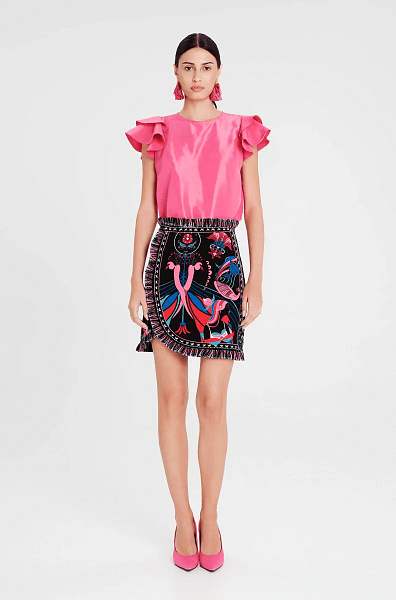 Cosmology Mini Skirt