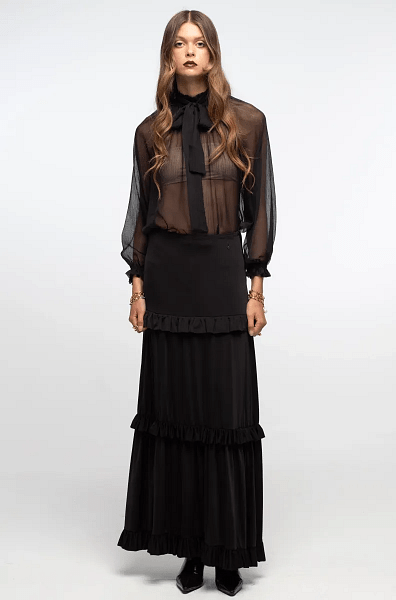 Noir Long Skirt