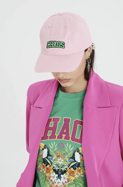 Chaos cap cotton pink