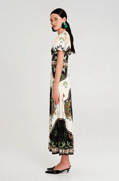 Reptile Long Dress