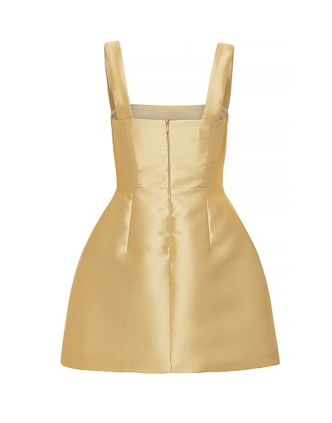 Vasiliki mini dress butteryellow