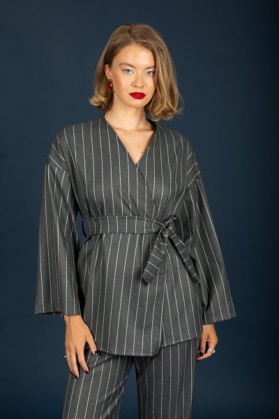 Brendan kimono Grey