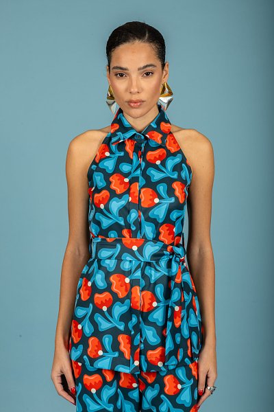 Monica sleeveless shirt