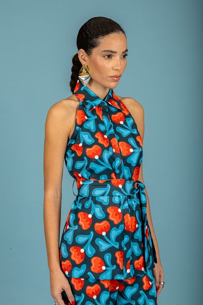 Monica sleeveless shirt