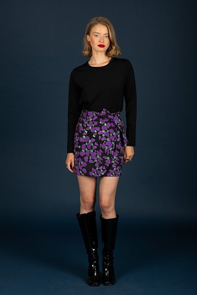 Tiffani skirt purple