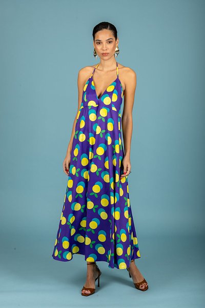 Diego open back dress