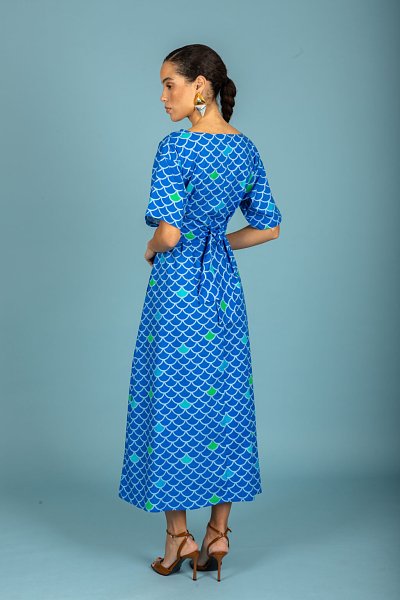 Iria poplin dress
